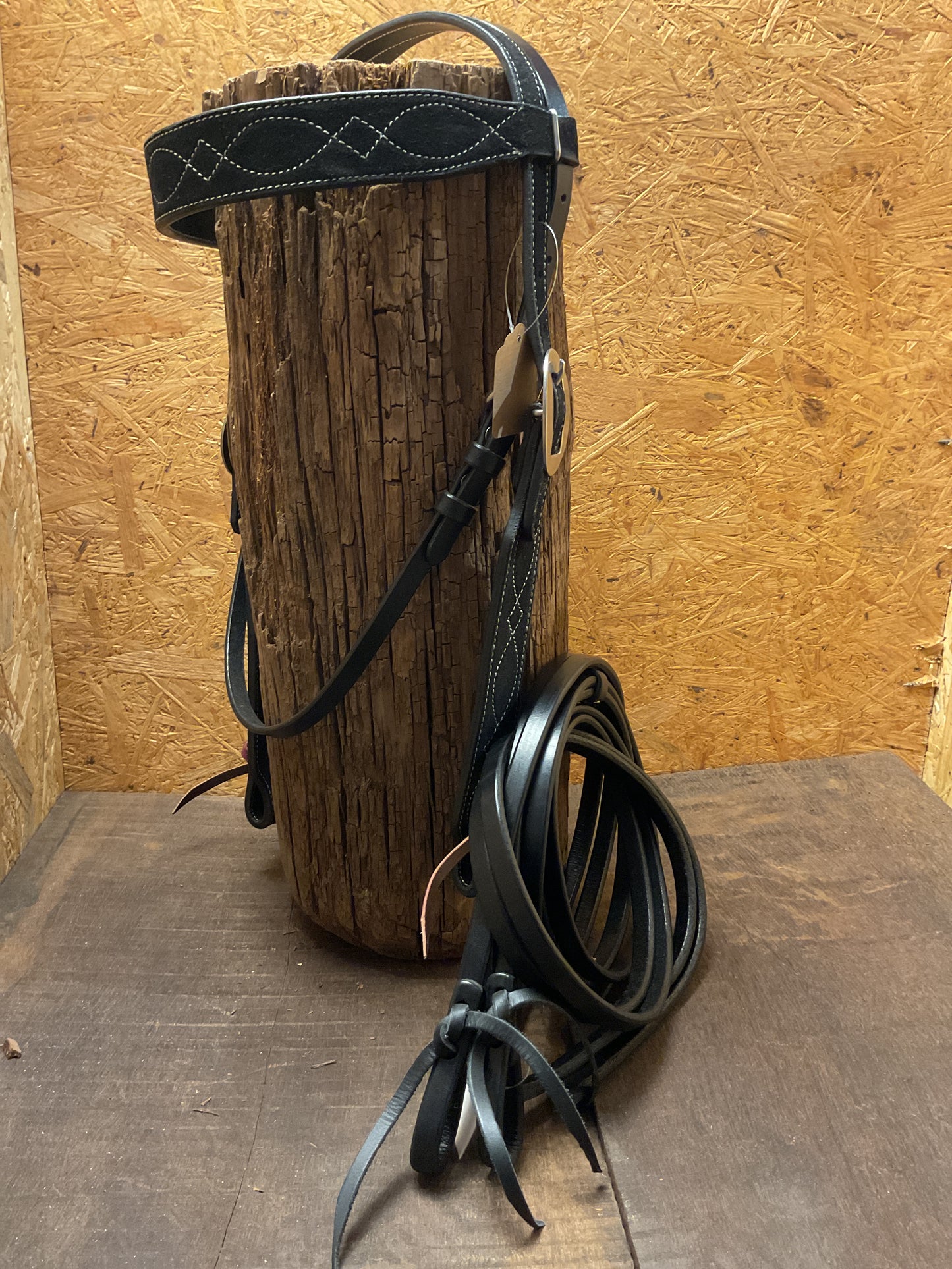 Kopfstück, Roughout, schwarz „ Einzelstück „