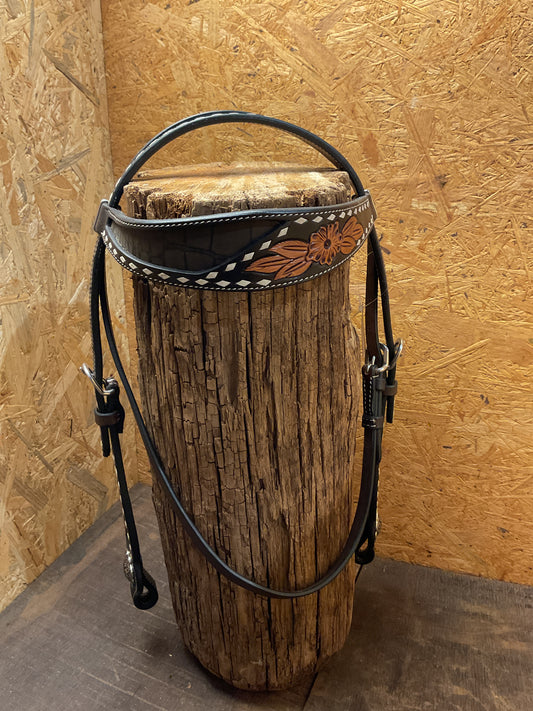 Kopfstück in schwarz „Einzelstück“