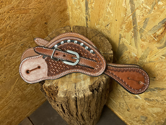 Sporenriemen Basket mit Steinen