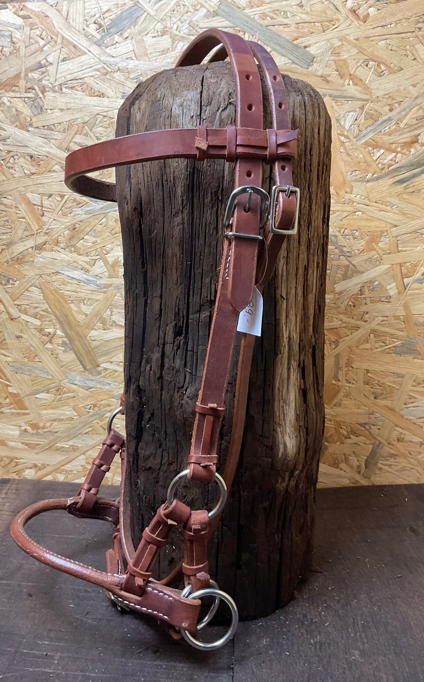 Sidepull mit Ledernasenband